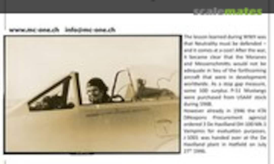 1:32 DH-100 Mk.6 'Vampire' (Matterhorn Circle MC32021) MC32021