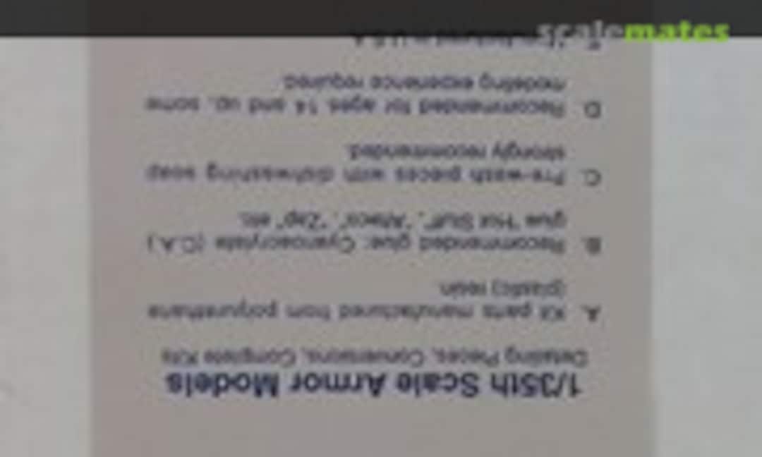 1:35 Hawk Complete Kit (A.E.F. Designs KC-21)