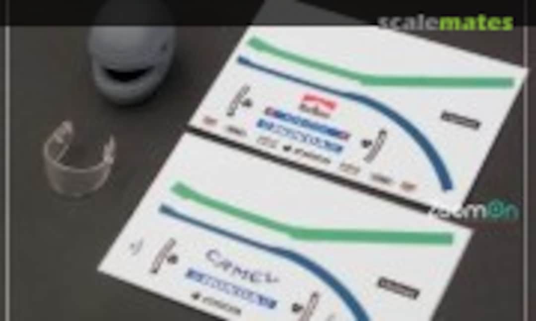 1:20 Ayrton Senna Helmet (Marlboro decal) (ZoomOn z189d) z189d