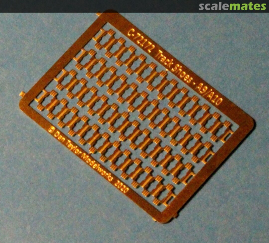 Boxart A9/A10 Track Shoe Detail C-72172 Dan Taylor Modelworks Boxart A9/A10 Track Shoe Detail C-72172 Dan Taylor Modelworks