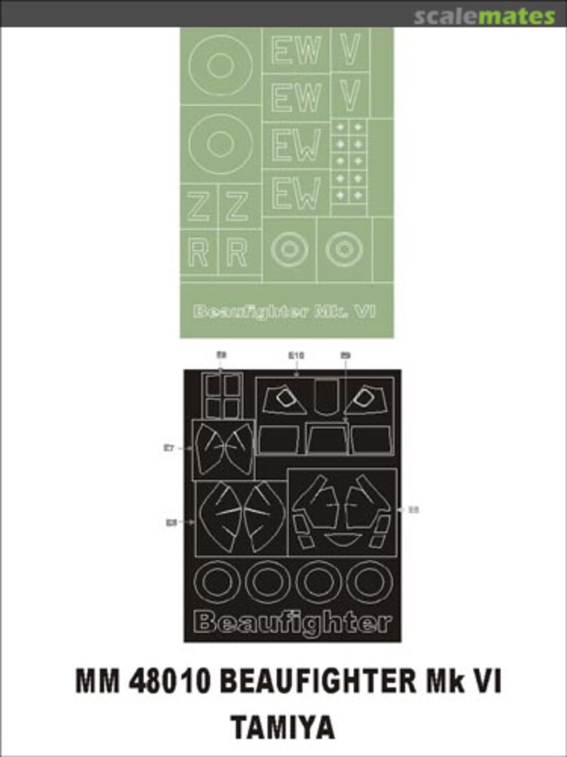 Boxart Bristol Beaufighter Mk VI MM48010 Montex