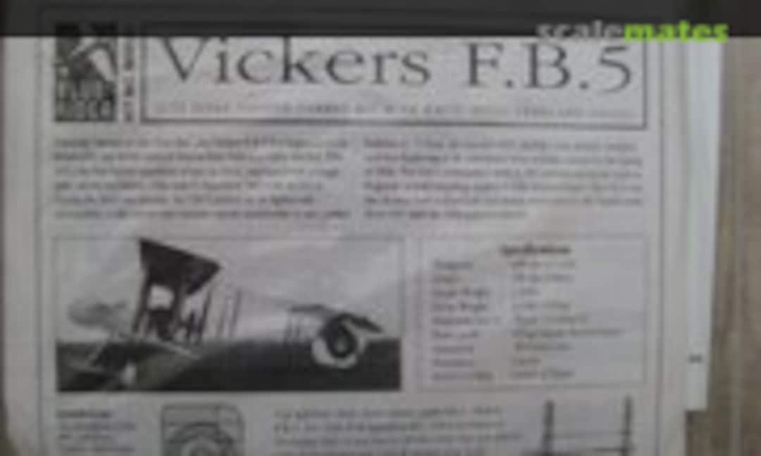1:72 Vickers FB.5 (Blue Rider BRP21) BRP21