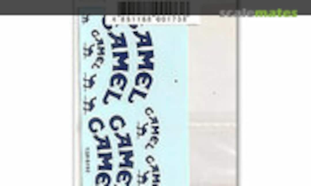 1:20 Benetton B192 Supplementary Decals (Camel) for Tamiya kit (MSM Creation MSMD173) MSMD173