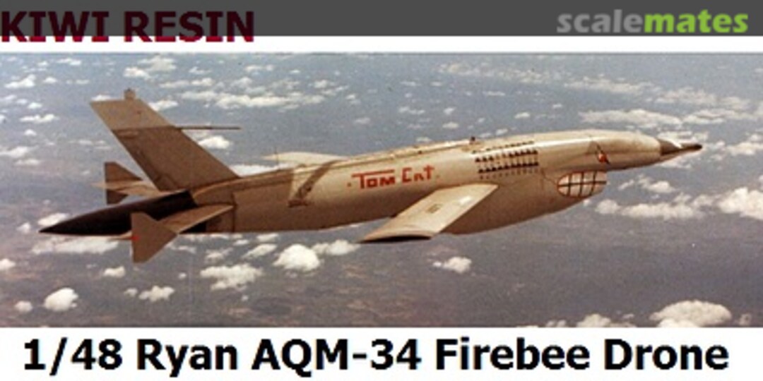 Boxart Ryan AQM-34 Firebee Drone Unknown Kiwi Resin Models