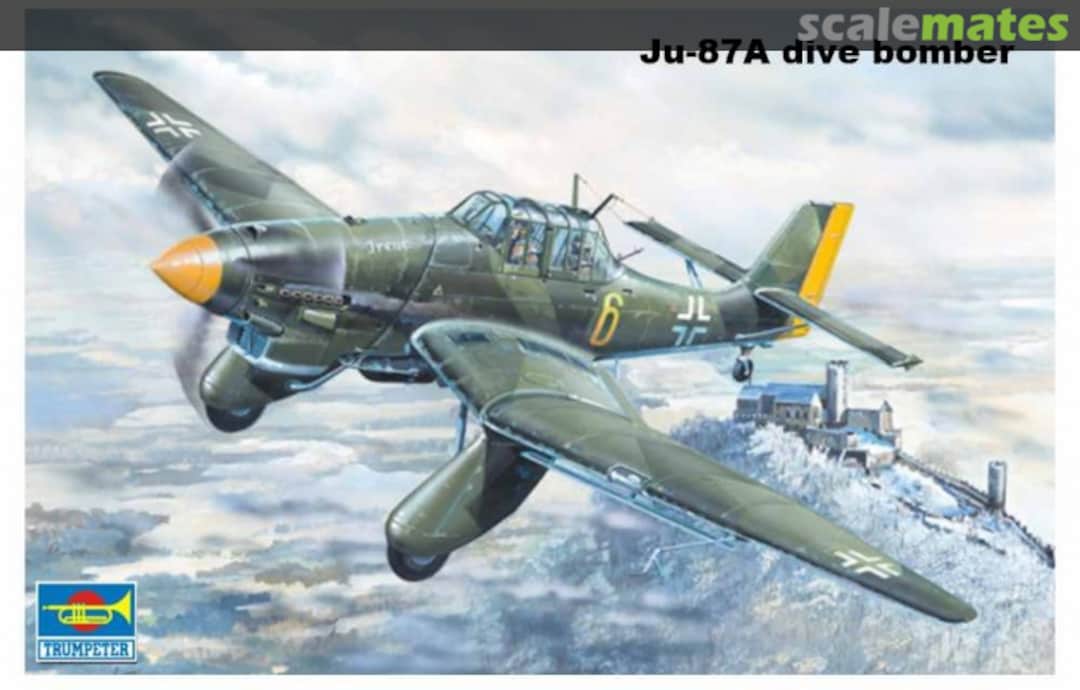 Boxart Ju 87A Dive Bomber 02420 Trumpeter Boxart Ju 87A Dive Bomber 02420 Trumpeter