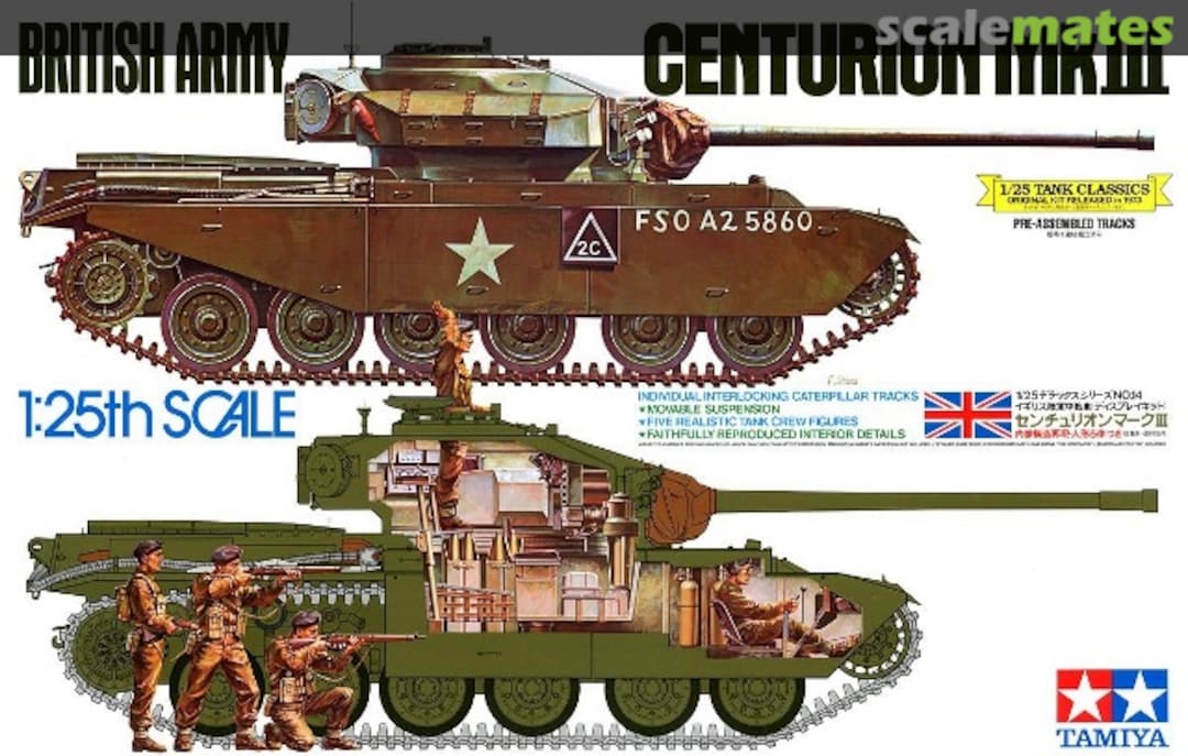 Boxart Centurion Mk III 30614 Tamiya Boxart Centurion Mk III 30614 Tamiya