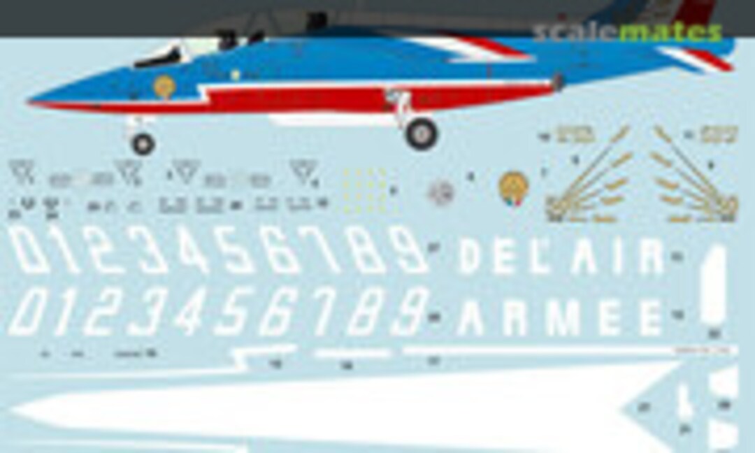 1:48 Patrouille de France Alpha jet (HaHen 48016) 48016