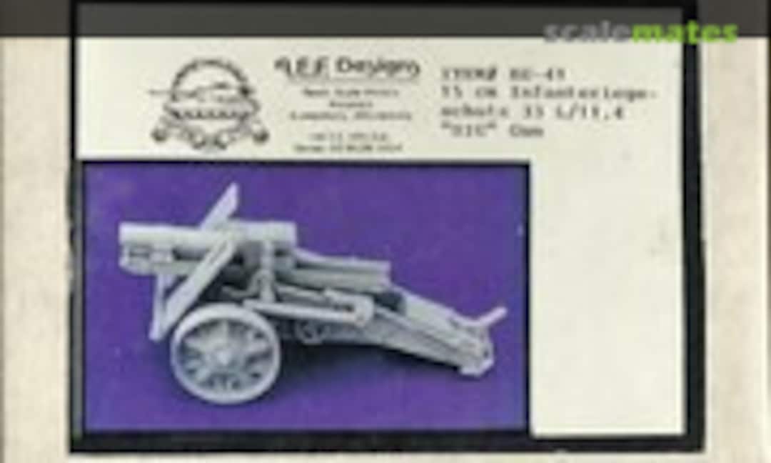 1:35 15cm Infanteriegeschütz 33 L/11,4 &quot;SIG&quot; gun (A.E.F. Designs KG-41)