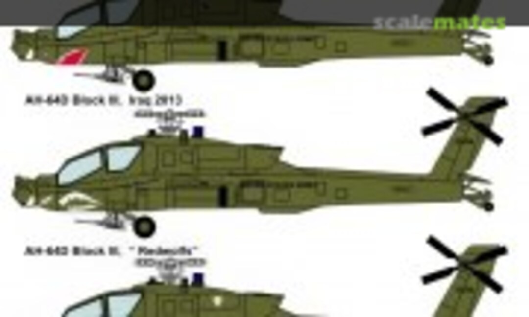 1:48 AH-64D Apache (Armycast M&M ACD 48 009) ACD 48 009