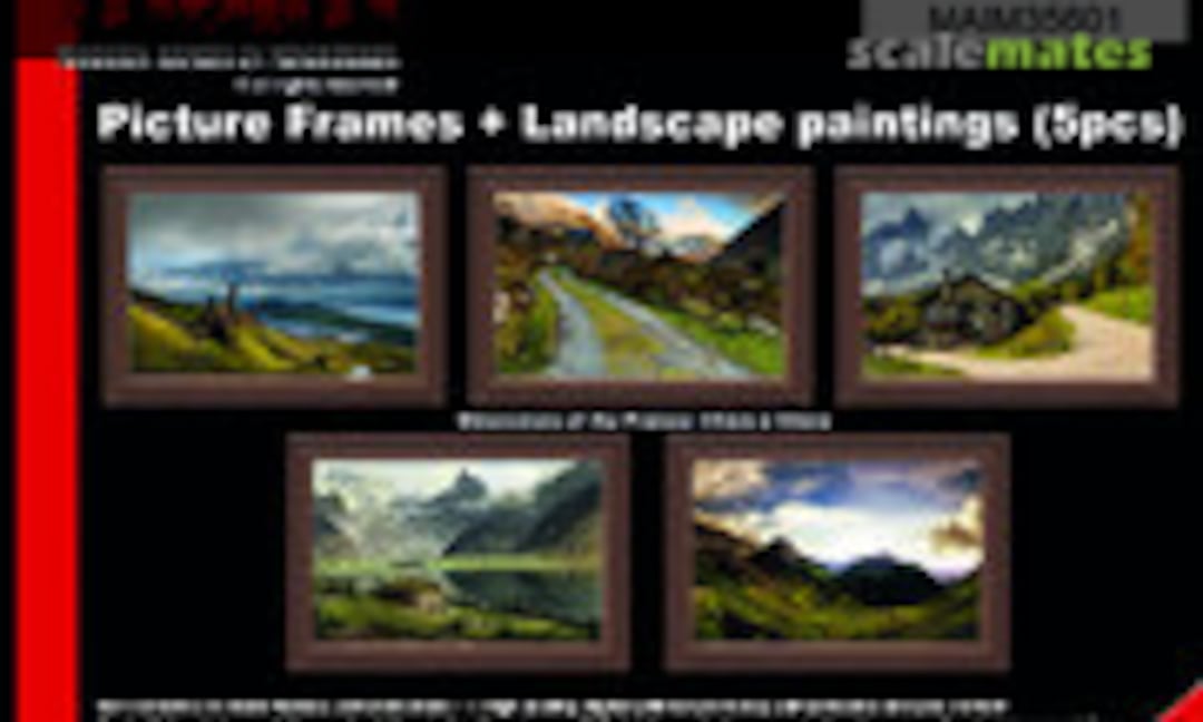 No Picture Frames + Landscape paintings / Uniscale (MAiM MAIM35601)
