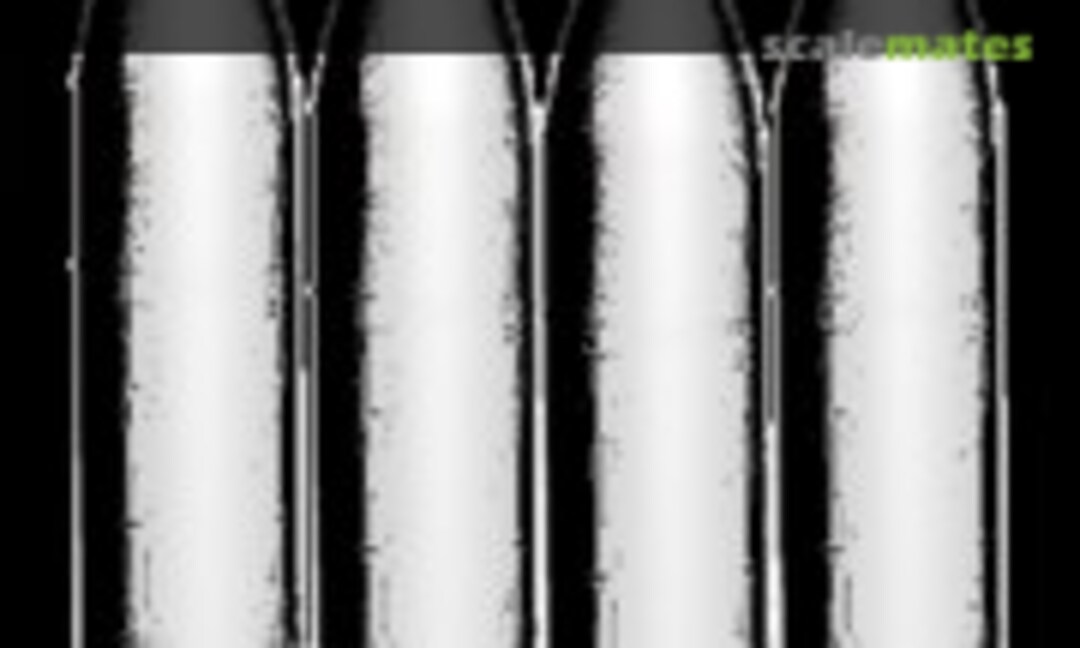 1:35 38 cm Minenwerfer Bombs (Vargas Scale Models R3D-011) R3D-011