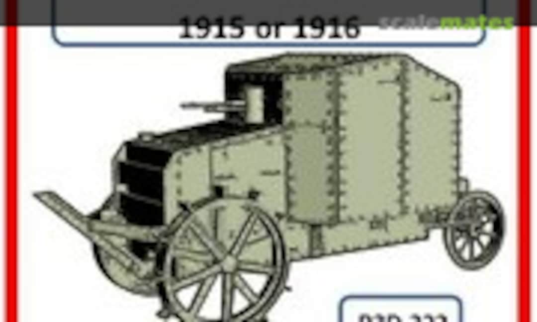 1:35 Tracteur Blinde Filtz STG 1915 or 1916 (Vargas Scale Models R3D-35-027) R3D-35-027