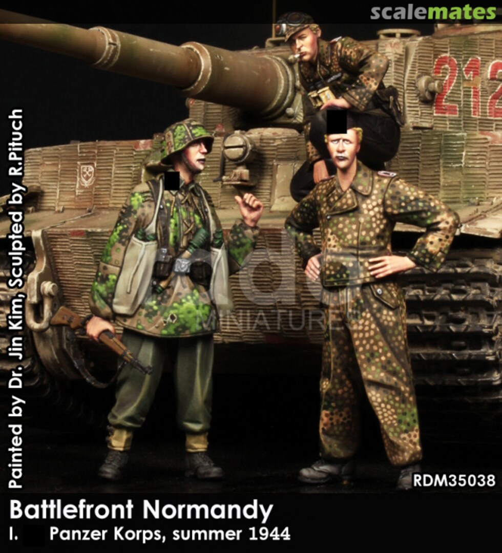 Boxart I. SS Panzer Korps, summer 1944 - Battlefront Normandy RDM35038 Rado Miniatures Boxart I. SS Panzer Korps, summer 1944 - Battlefront Normandy RDM35038 Rado Miniatures