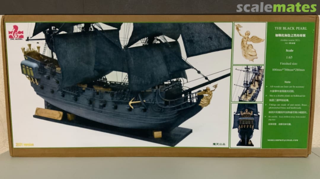 Boxart THE BLACK PEARL (GOLDEN VERSION 2021) KMLO8 ZHL Model