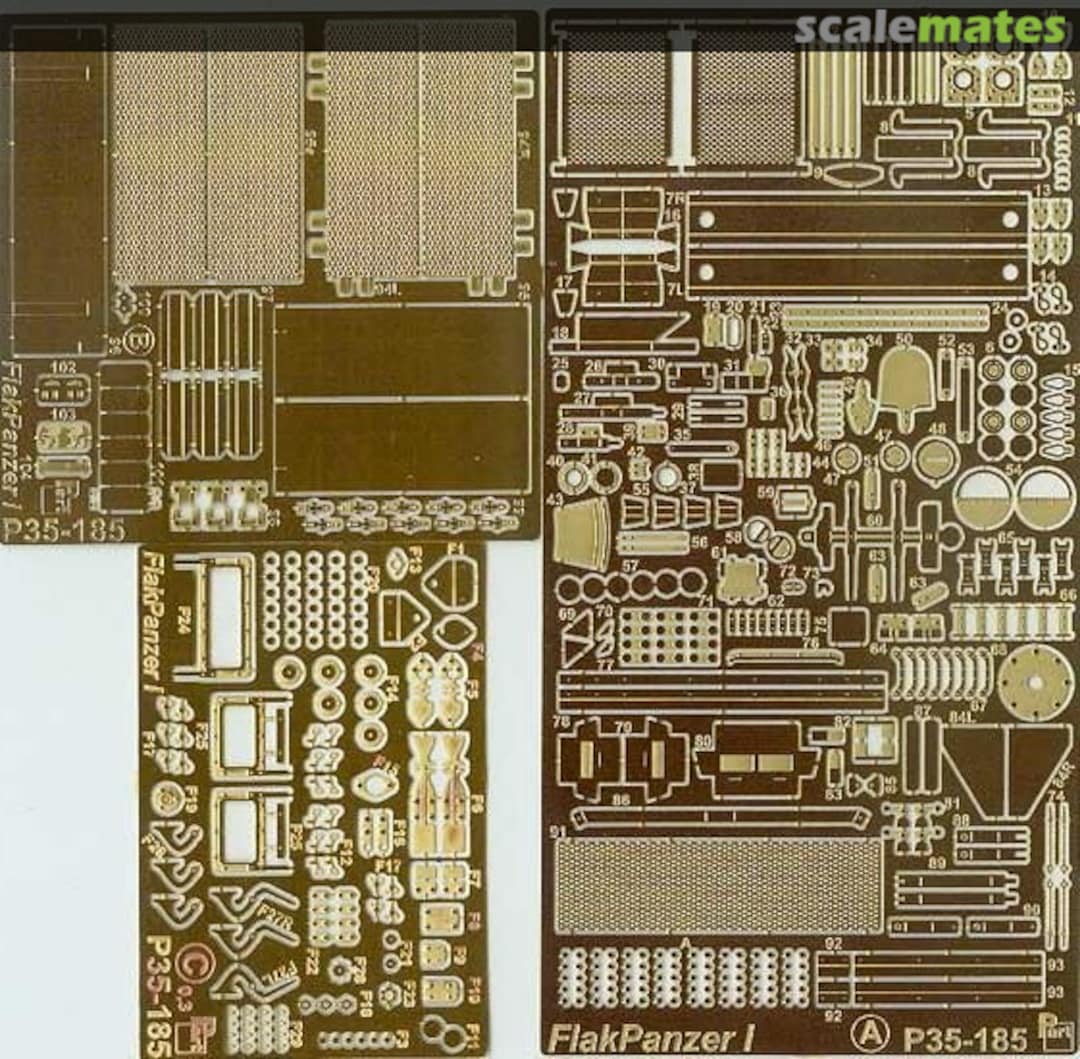 Boxart Flakpanzer I P35-185 Part Boxart Flakpanzer I P35-185 Part