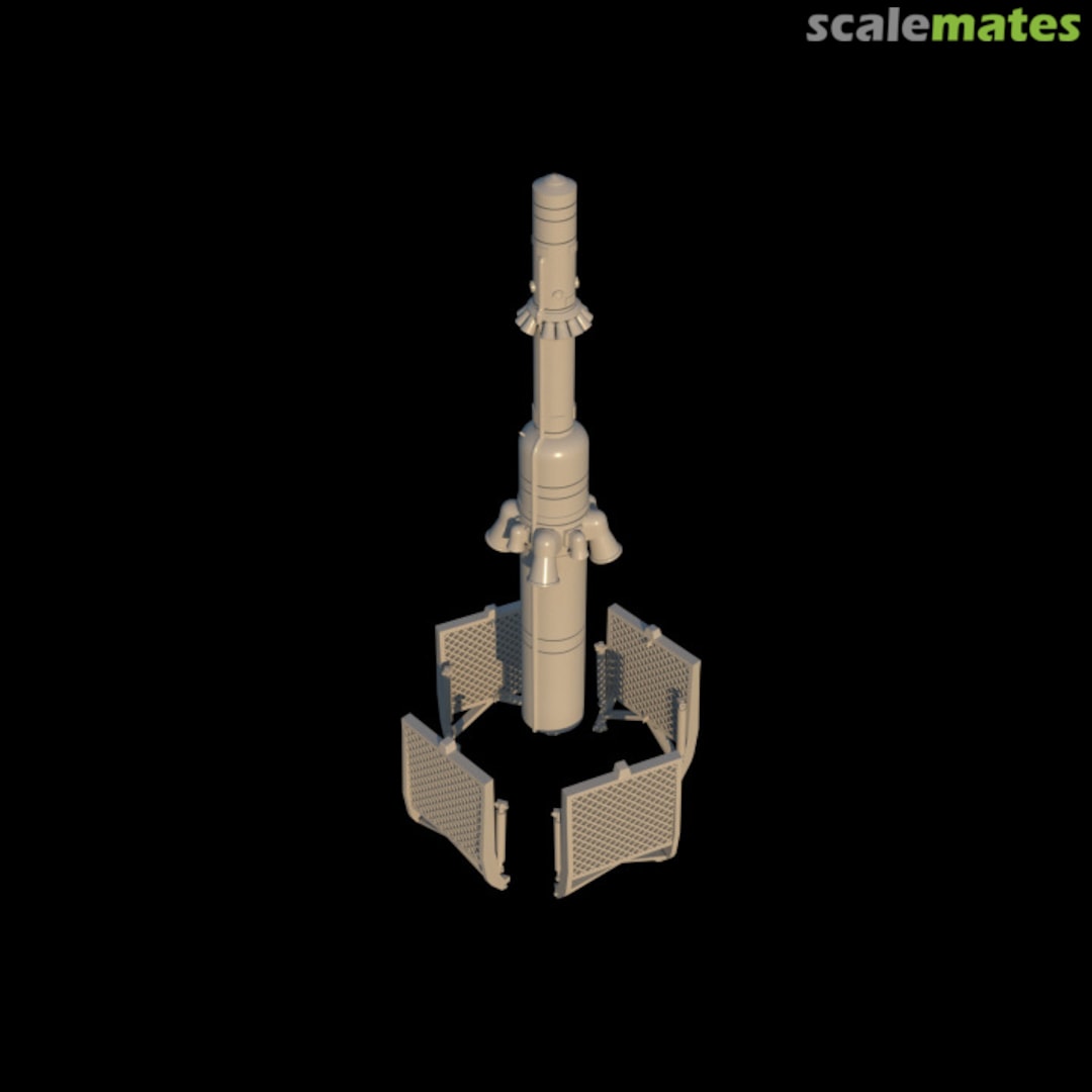 Boxart Soyuz Rocket Emergency System ММ14005 My Model Boxart Soyuz Rocket Emergency System ММ14005 My Model