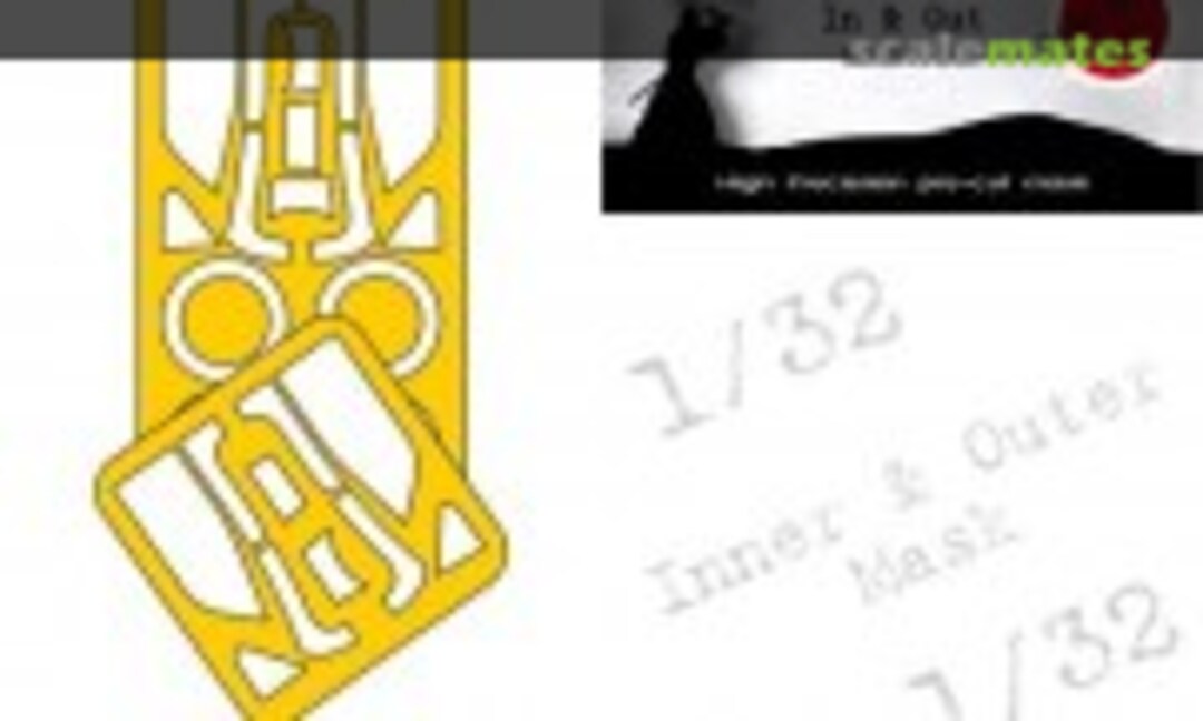 1:32 Messerschmitt Bf-109 G-10 - In & Out Canopy Mask (DEAD Design Models NM32108) NM32108