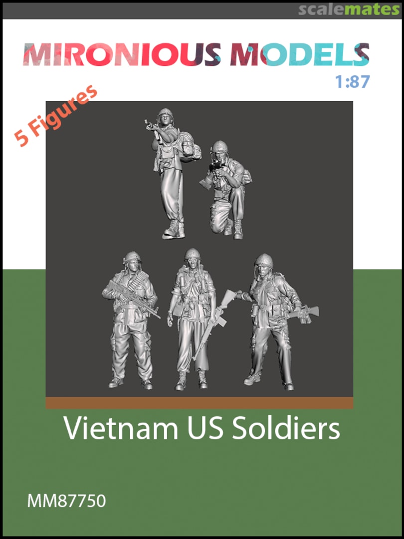 Boxart Vietnam US Soldiers MM87750 Mironious Models Boxart Vietnam US Soldiers MM87750 Mironious Models