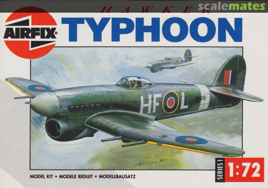 Boxart Hawker Typhoon 01027 Airfix Boxart Hawker Typhoon 01027 Airfix