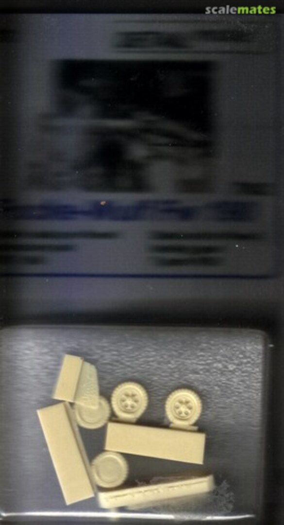 Boxart Focke Wulf Fw 190A Undercarriage Set 7002 DETAIL model Boxart Focke Wulf Fw 190A Undercarriage Set 7002 DETAIL model