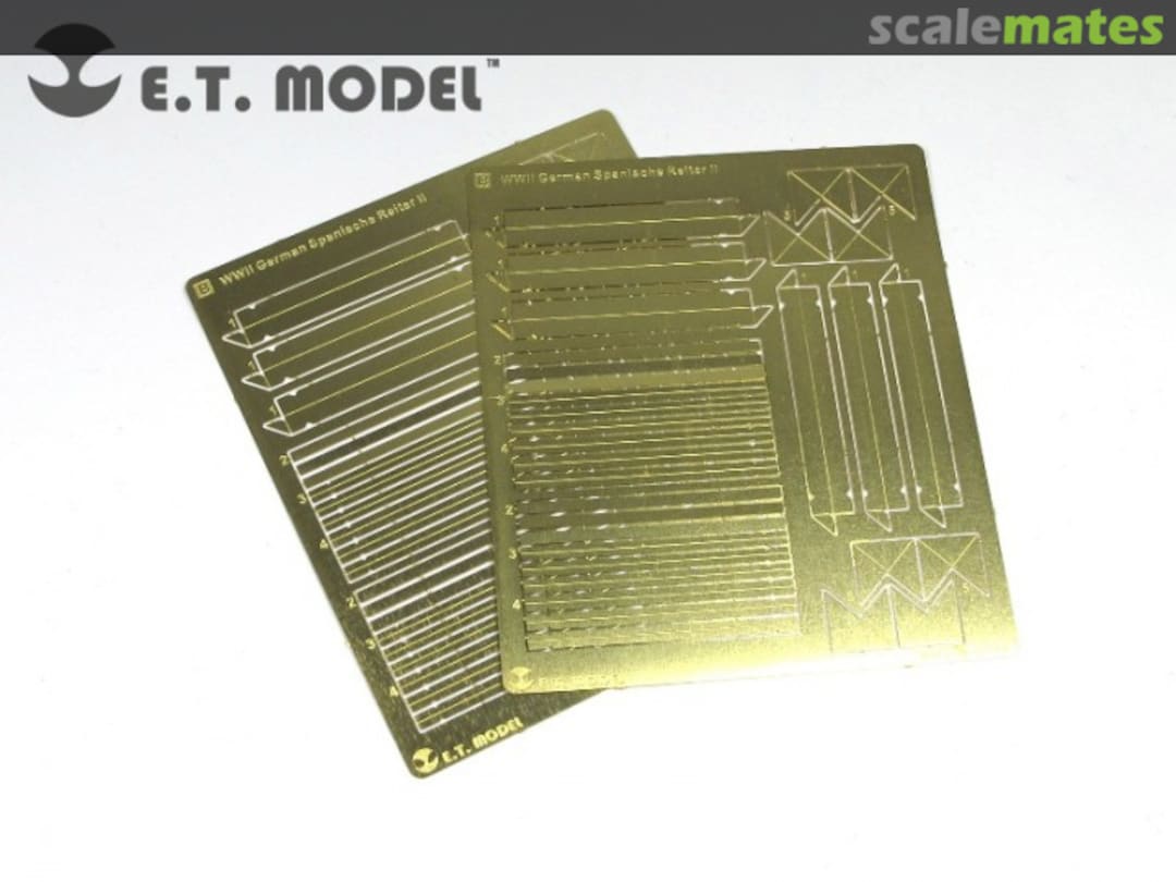 Boxart WWII German Spanische Reiter II J72-002 E.T. Model Boxart WWII German Spanische Reiter II J72-002 E.T. Model