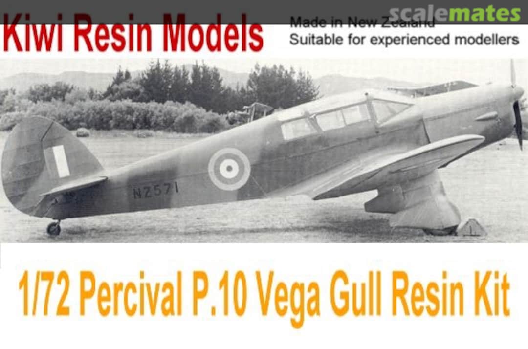 Boxart Percival P.10 Vega Gull Kiwi Resin Models Boxart Percival P.10 Vega Gull Kiwi Resin Models