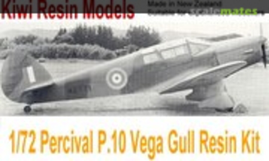 1:72 Percival P.10 Vega Gull (Kiwi Resin Models )
