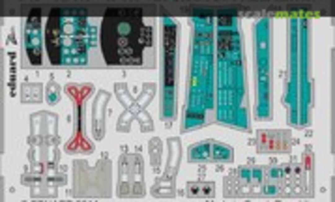 1:48 MiG-25PD/ PDS Foxbat interior S.A. (Eduard FE669) FE669