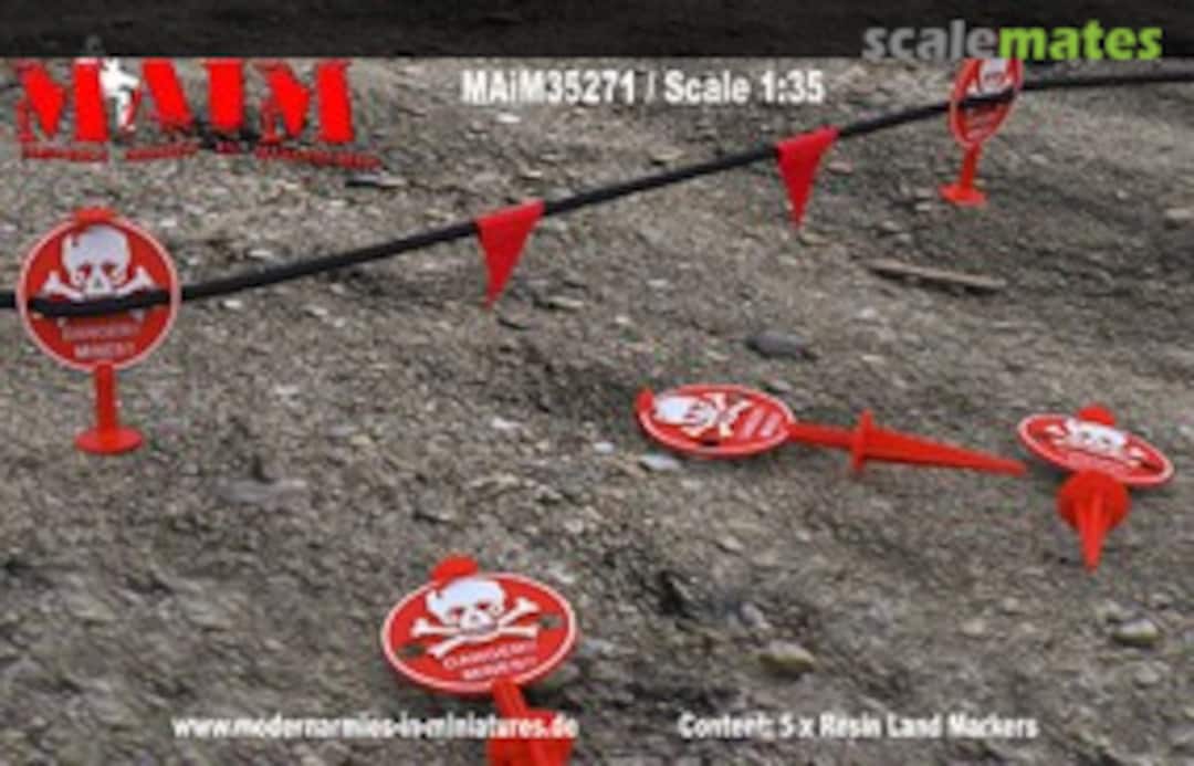 Boxart Land Mine Markers (5 pcs) MAIM35271 MAiM Boxart Land Mine Markers (5 pcs) MAIM35271 MAiM