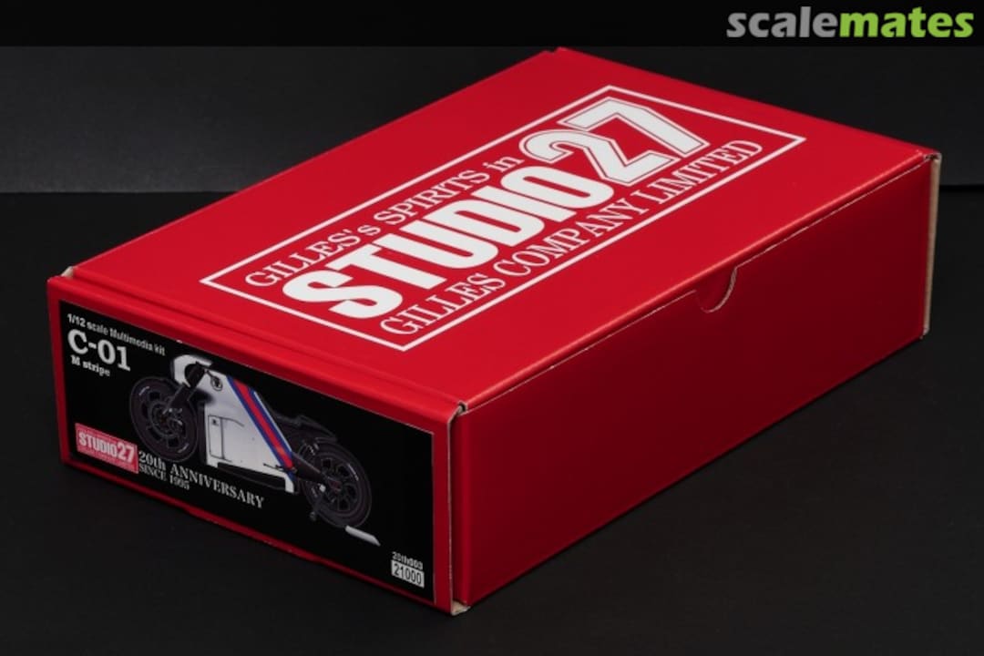 Boxart Lotus C-01 M stripe ST27-20TH003 Studio27