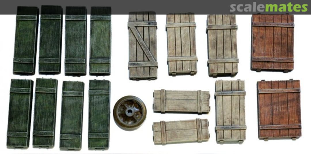 Boxart Universal/Generic Wooden Crates #5 WC005 Value Gear