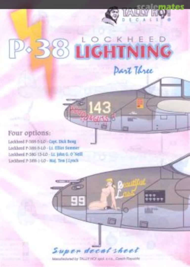 Boxart Lockheed P-38 Lightning 72 049 Tally Ho! (CZ) Boxart Lockheed P-38 Lightning 72 049 Tally Ho! (CZ)