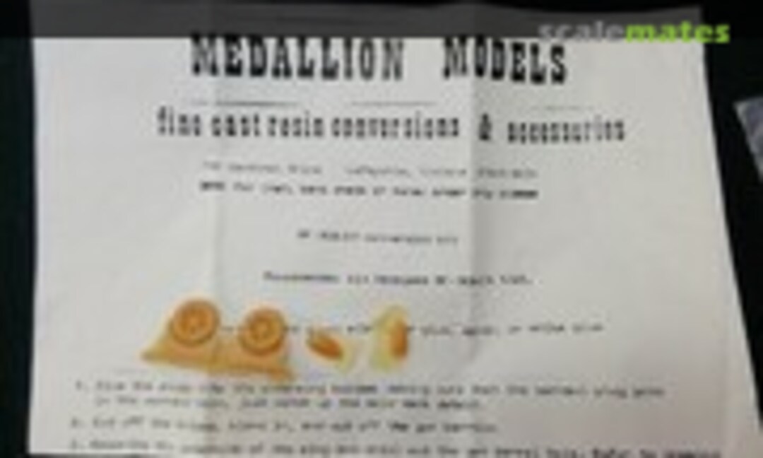 1:48 Bf-109E-1 Conversion (Medallion Models MM2) MM2