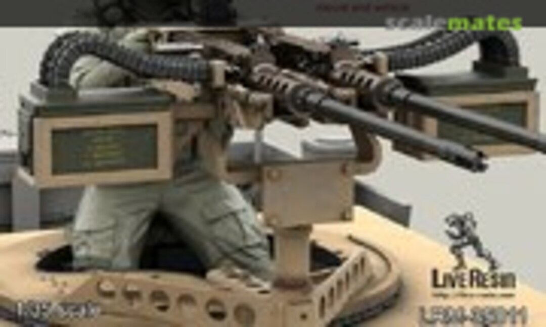 1:35 US Army Special Forces gunner II for .50 cal etc.. (Live Resin LRM-35011) LRM-35011