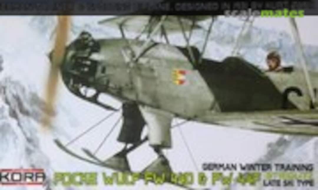 1:72 Focke Wulf Fw 44D &amp; Fw 44F Stieglitz (Kora Models KPK72048)