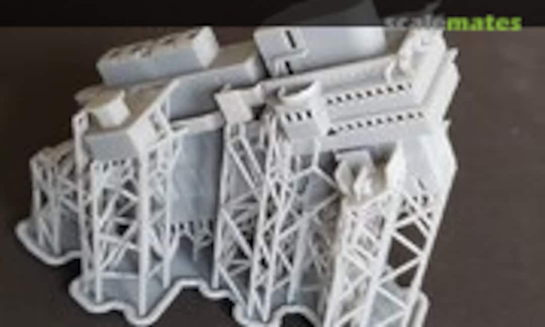 1:350 USS Saratoga CVA-60 Island, 1970-1975 (Model Monkey 350-CV60 Island 1970-1975) 350-CV60 Island 1970-1975