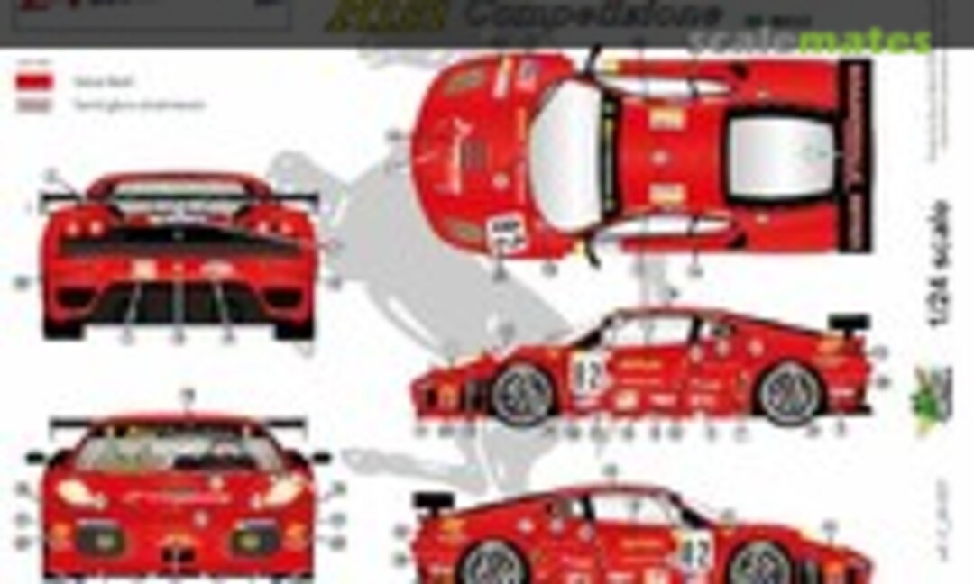 1:24 Ferrari F430 GTC #2606 "freescale" (FFSMC Productions C 24-037) C 24-037
