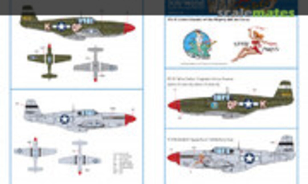 1:32 North-American P-51B Mustang (Kits-World KW132124) KW132124
