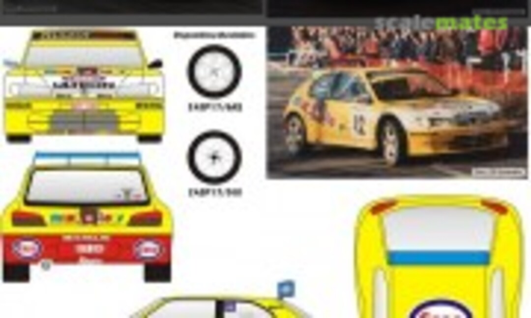 1:24 Peugeot 306 Maxi Evo1 sponsored by Maxi-Toys #12 (Renaissance TK24/473) TK24/473