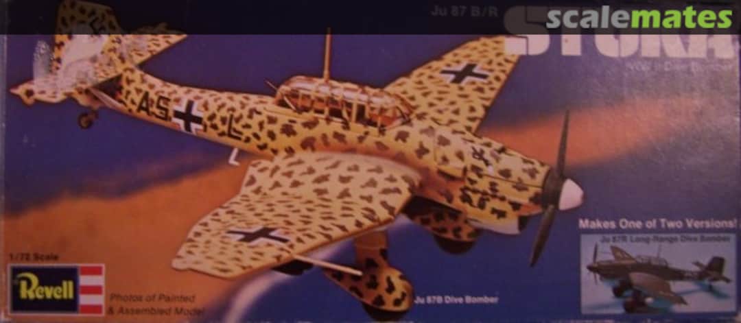 Boxart Ju 87 B/R Stuka H-149-3800 Revell