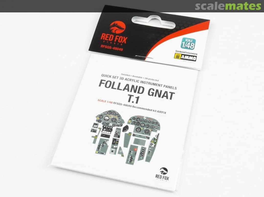 Boxart Folland Gnat T.1 RFSQS-48049 Red Fox Studio Boxart Folland Gnat T.1 RFSQS-48049 Red Fox Studio