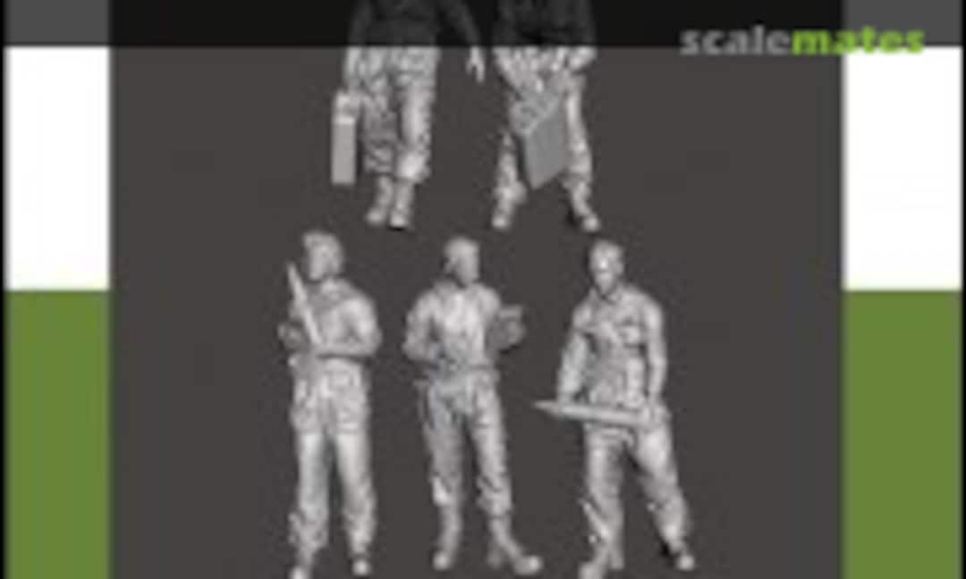 1:72 WWII US Tank Crew Set I (Mironious Models MM72027)