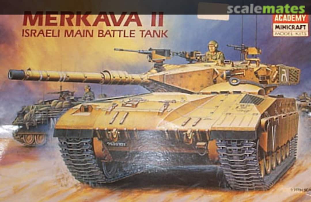 Boxart Merkava Mk.II 1347 Academy/Minicraft Boxart Merkava Mk.II 1347 Academy/Minicraft