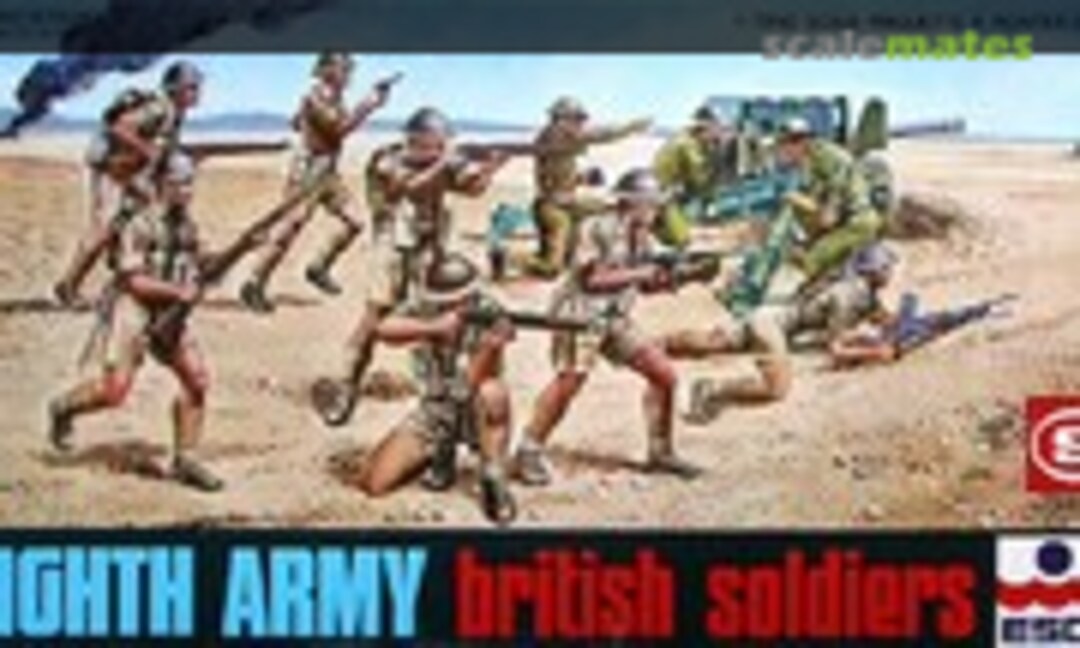 1:72 Eight Army British Soldiers (Soldat 8019) 8019