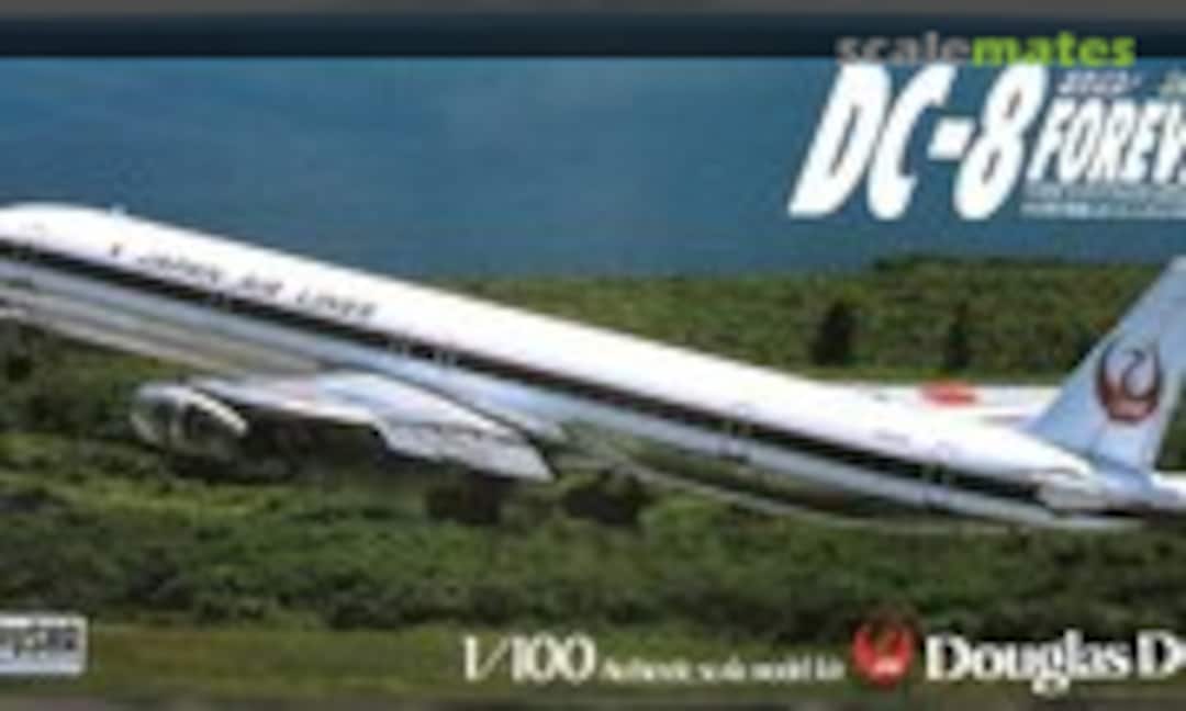 1:100 JAL Douglas DC-8 (Doyusha 100-D8-3500)