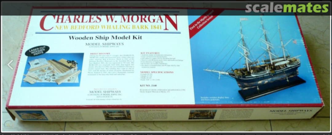Boxart Charles W. Morgan 2140 Model Shipways Boxart Charles W. Morgan 2140 Model Shipways