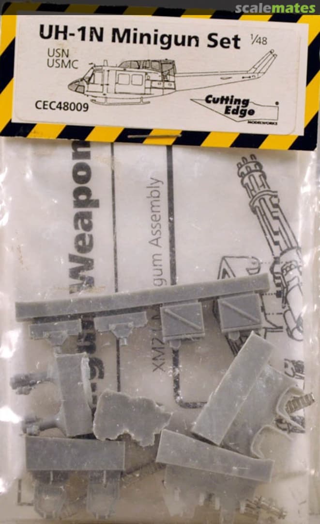 Boxart UH-1N Minigun Set CEC48009 Cutting Edge Modelworks Boxart UH-1N Minigun Set CEC48009 Cutting Edge Modelworks