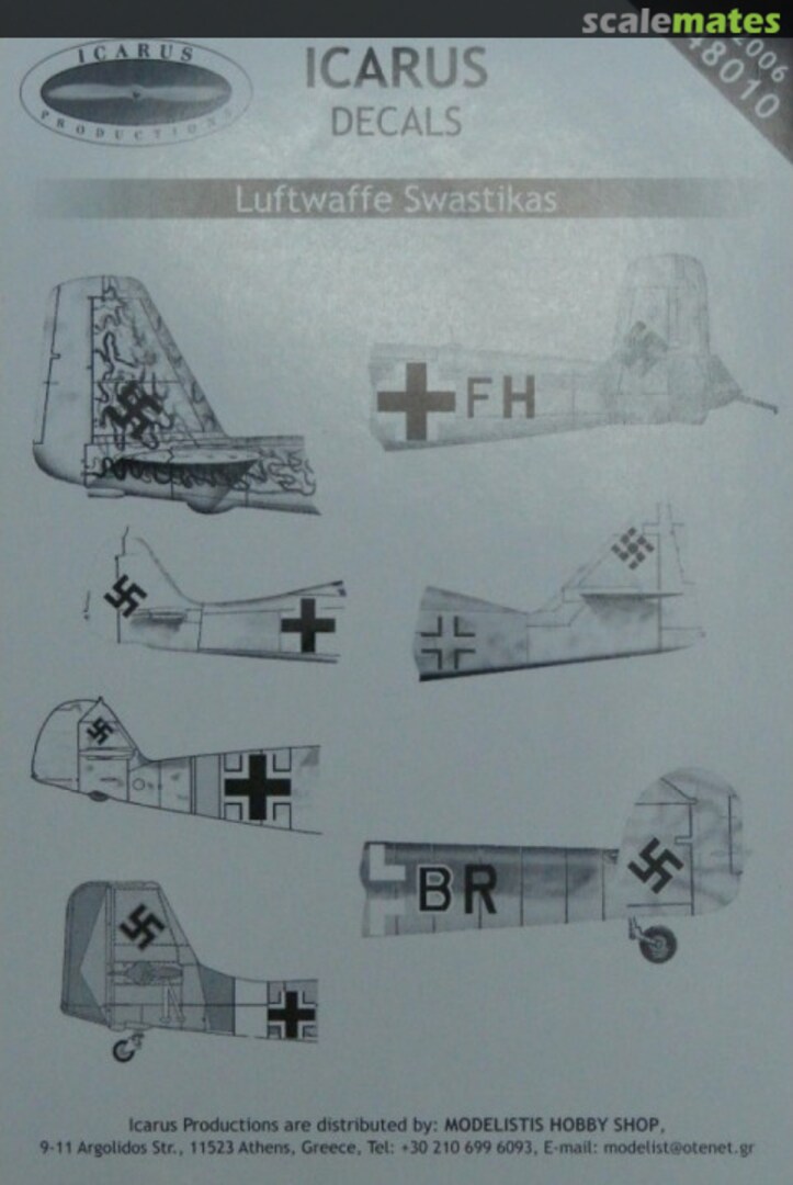 Boxart Luftwaffe Swastikas 72006 Icarus Productions Boxart Luftwaffe Swastikas 72006 Icarus Productions