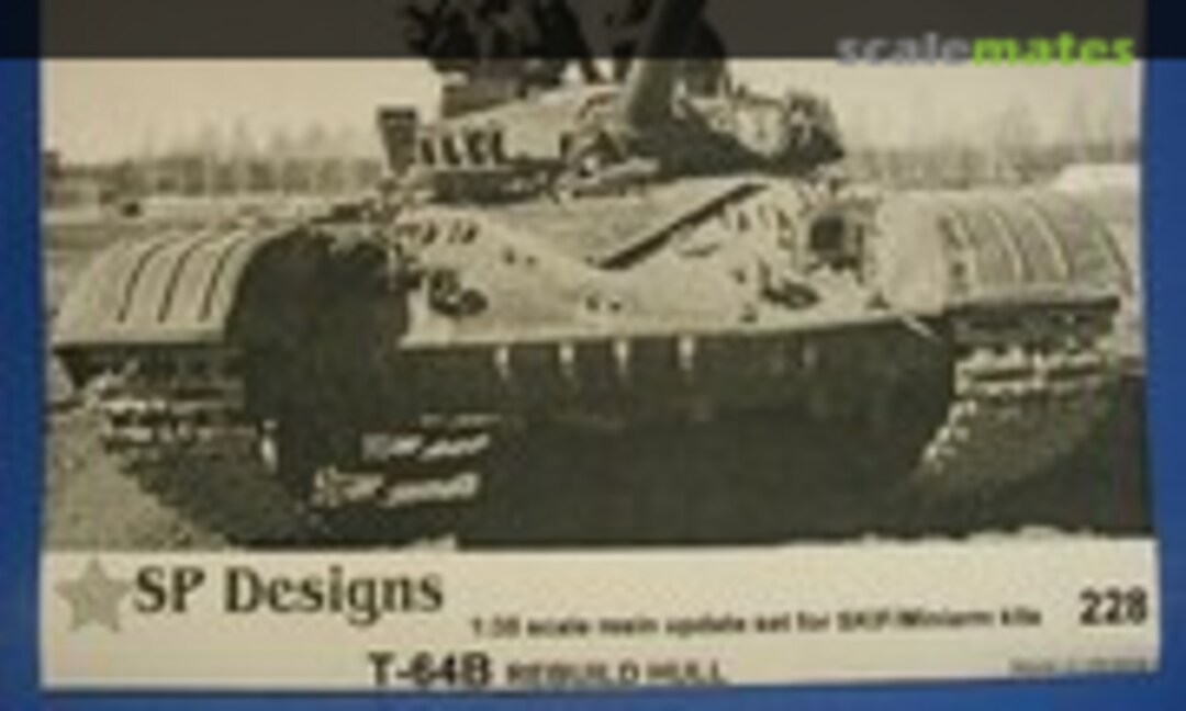 1:35 T-64B rebuild hull with extra glacis armor ~Skif/Miniarm~ (SP Designs 228)