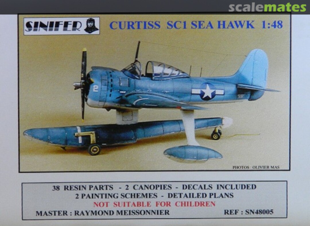 Boxart Curtiss SC1 Sea Hawk SN48005 Signifer Boxart Curtiss SC1 Sea Hawk SN48005 Signifer